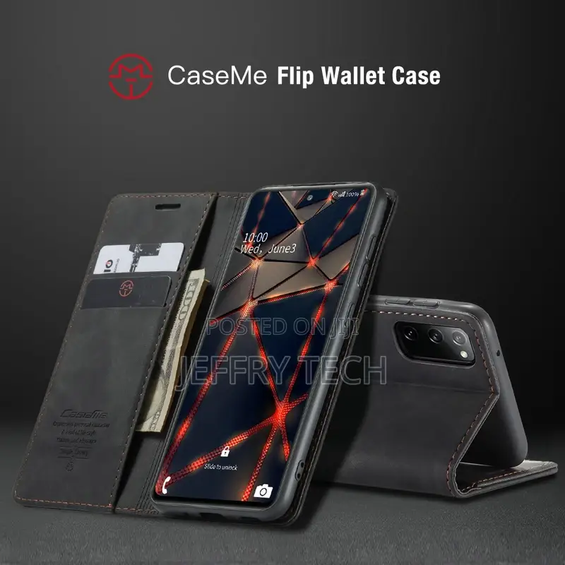 Caseme Retro Flip Case for Samsung S9 Plus Magnet Case