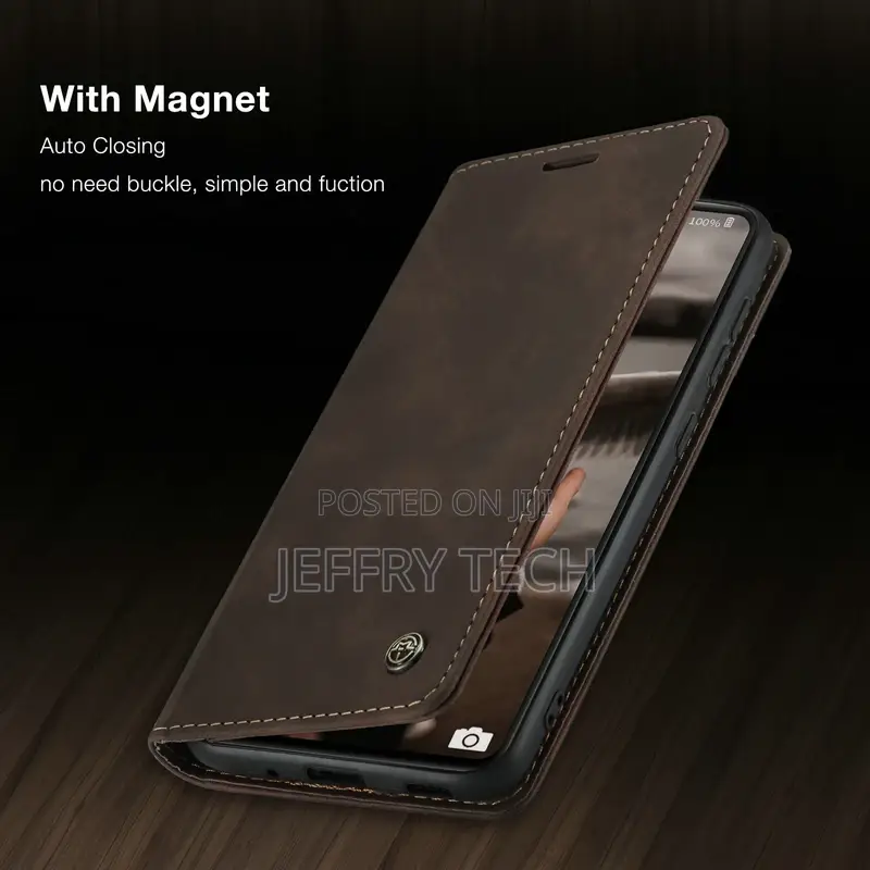 Caseme Retro Flip Case for Samsung S9 Plus Magnet Case