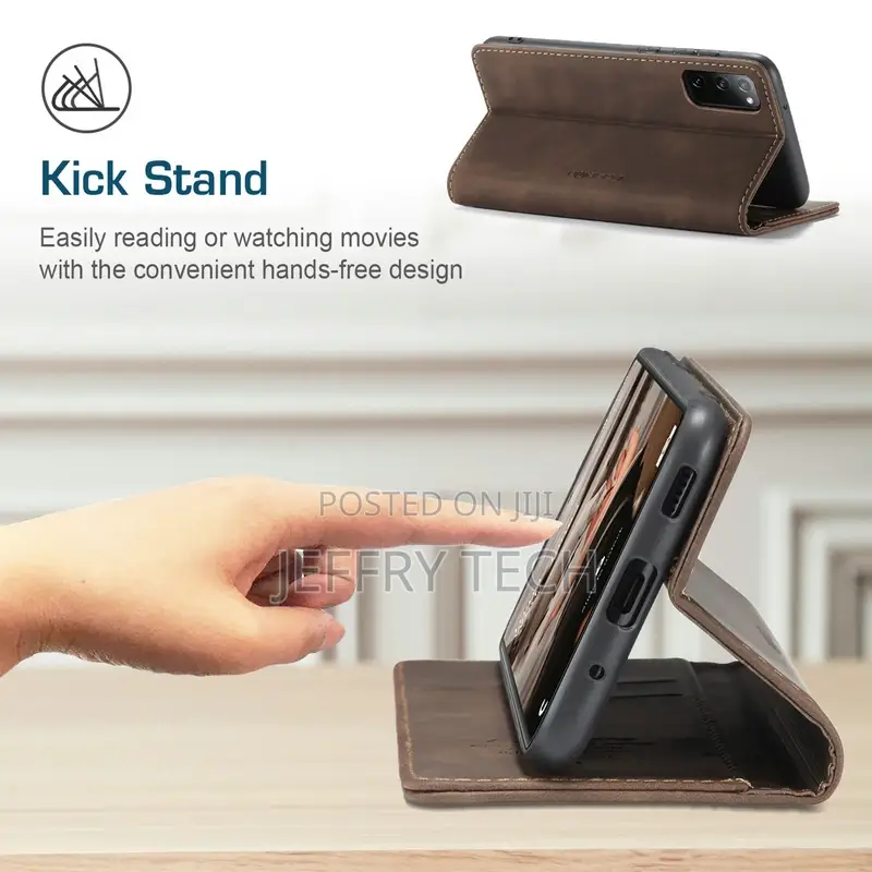 Caseme Retro Flip Case for Samsung S9 Plus Magnet Case