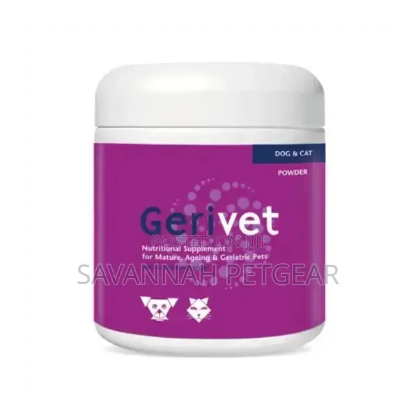 Gerivet Nutritional Supplement for Ageing Dogs Cats, 250g