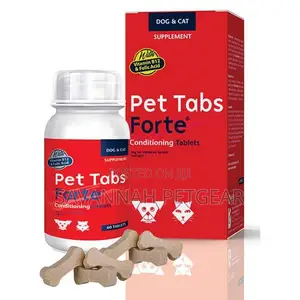 Pet Tabs Forte Vitamin and Minerals for Dogs Cats