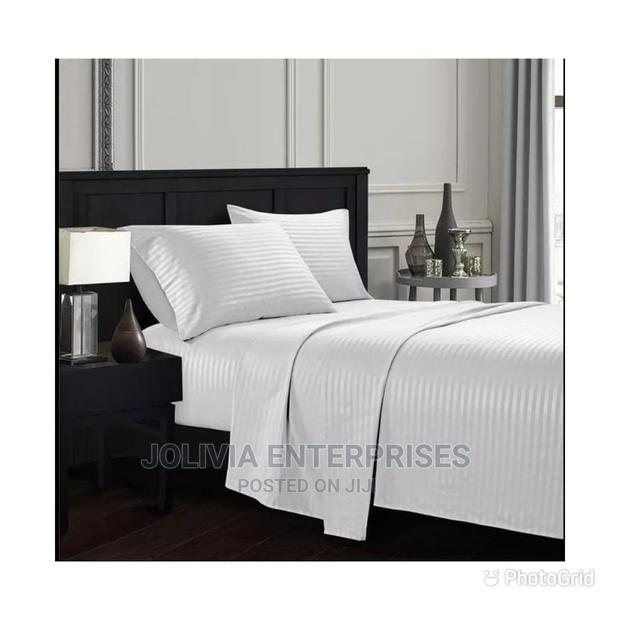 Bedsheet Set ( Stripped Cotton)