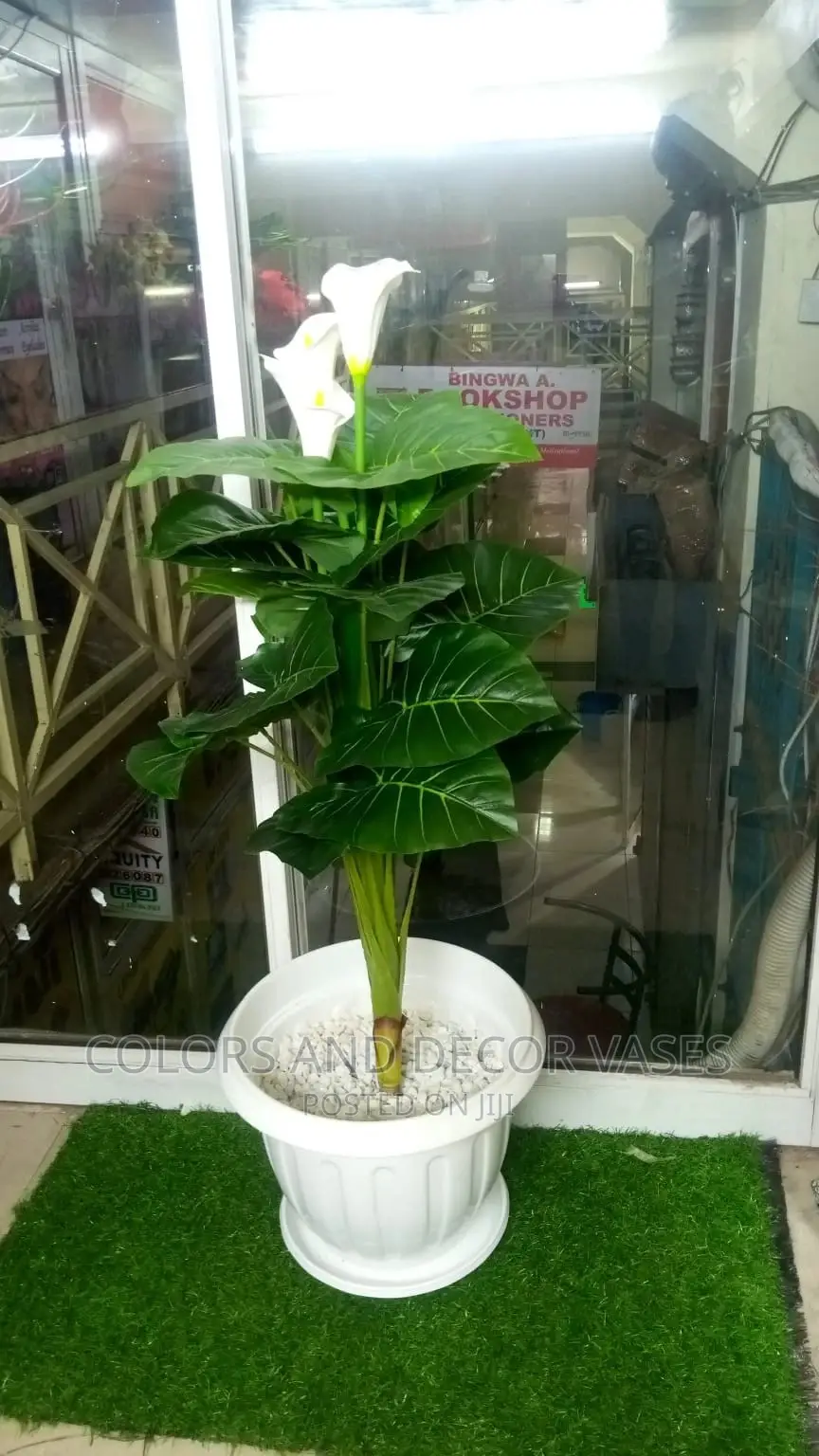 1.5m Long Artificial Plant With Flowers