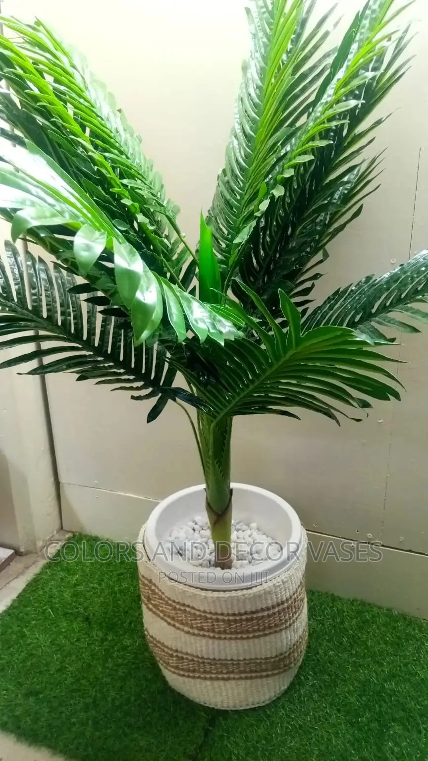 1.2m Long Artificial Palm Tree