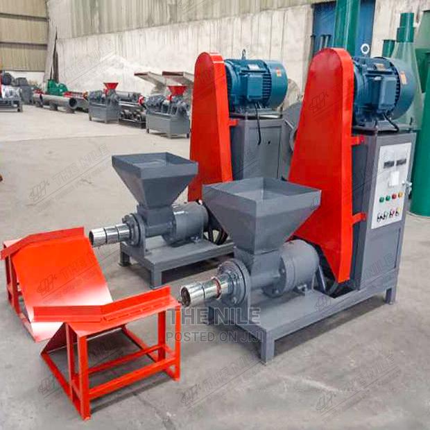 Making Machine Coconut Shell Into Charcoal Wood Rod - main view