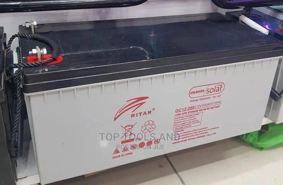 Ritar 200ah 12v Dry Gel Solar Battery
