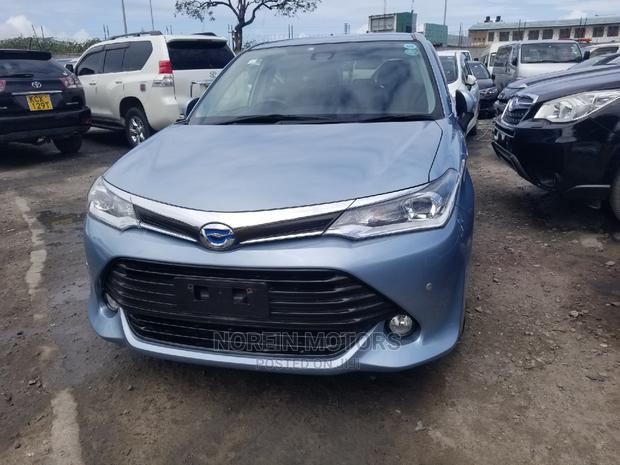 Toyota Corolla Fielder 2014 Blue - thumbnail 3