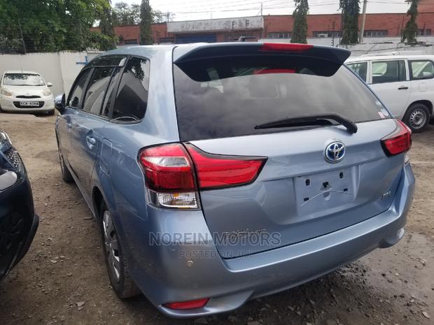 Toyota Corolla Fielder 2014 Blue - thumbnail 5