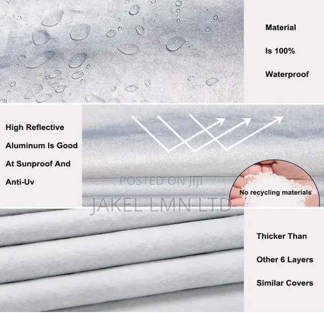 Full Car Cover Indoor Outdoor Sunscreen Heat Protection Dust