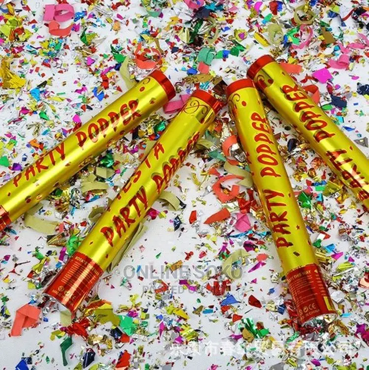 Birthday Party Wedding Celebration Confetti Party Poppers