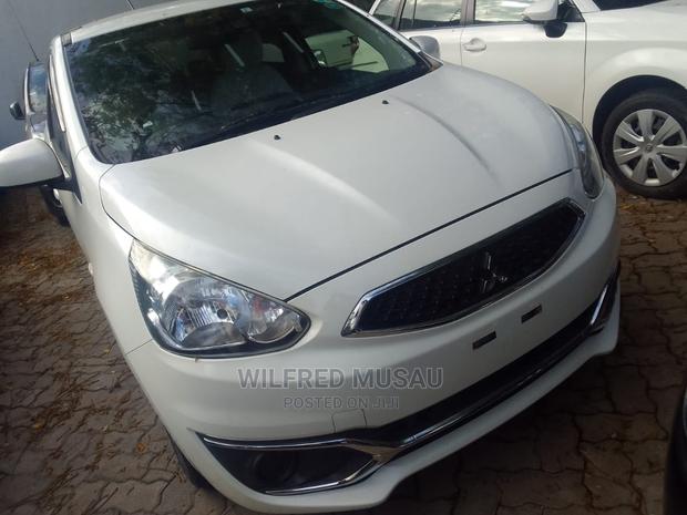 Mitsubishi Mirage 2017 White - thumbnail 2