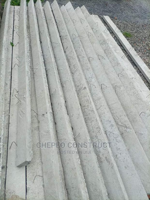 Concrete Fencing for Security Posts - main view