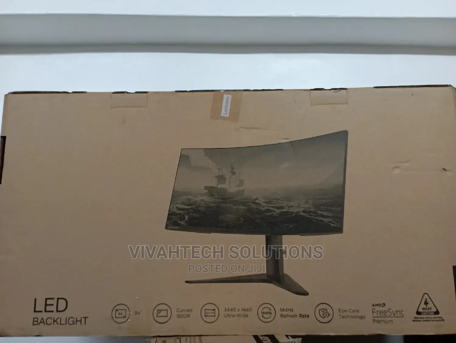 Lenovo G34w-30 34" Curved 3440x1440, Monitor