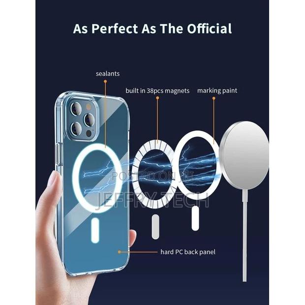 Magnetic Clear Case for iPhone 13 Pro - main view