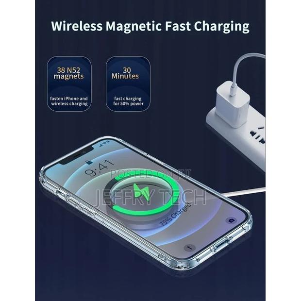 Magnetic Clear Case for iPhone 13 Pro - thumbnail 2