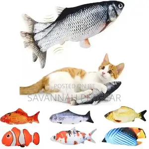 Electric Floppy Fish Interactive Cat Toy