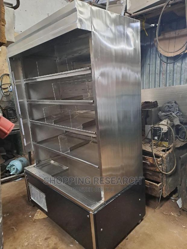 Vegetable Display Chiller Stainless Steel 5-shelving - thumbnail 3