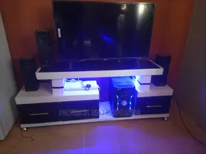Morden TV Stands With LED Lights