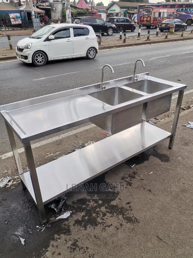 Commercial Double Sink - thumbnail 2
