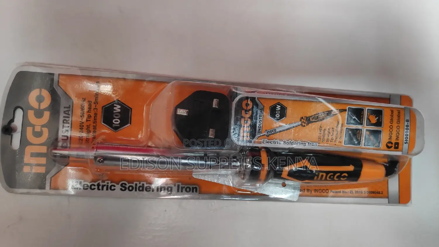 Soldering Iron Soldering Gun Ingco 100W Good Quality Durable