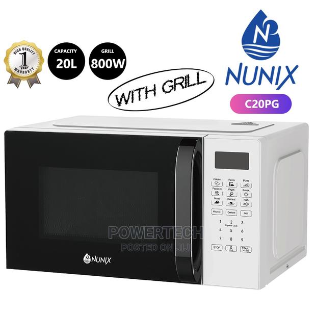 Digital 20 Litres Nunix Microwave With Grill, - main view