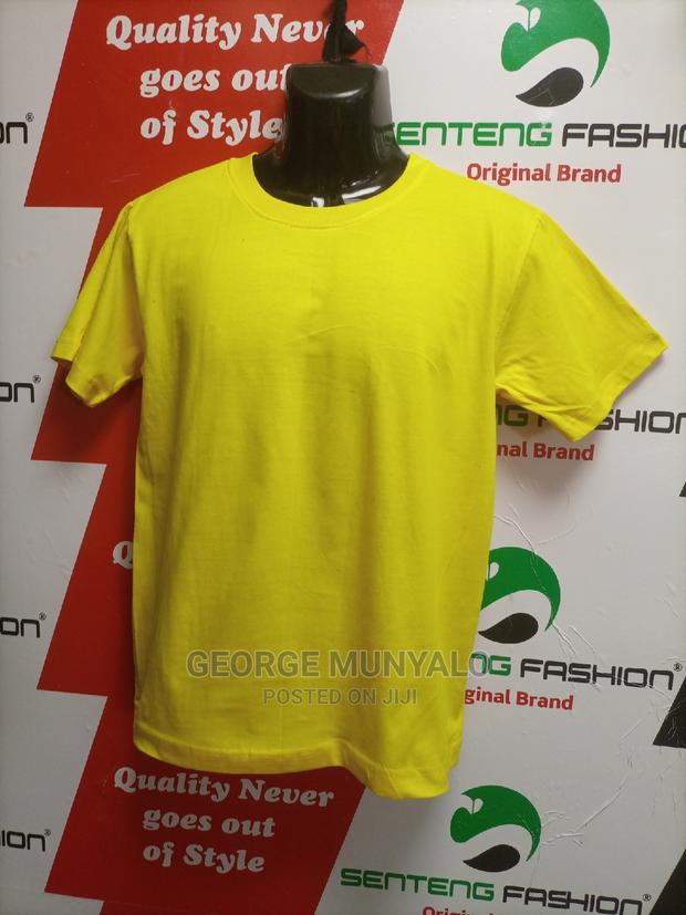 Cotton Yellow T-Shirts - main view