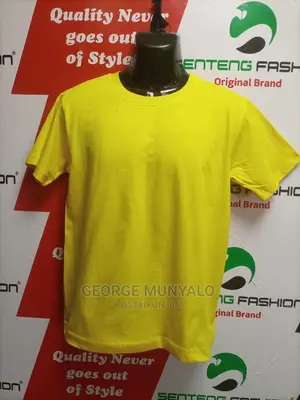 Cotton Yellow T-Shirts