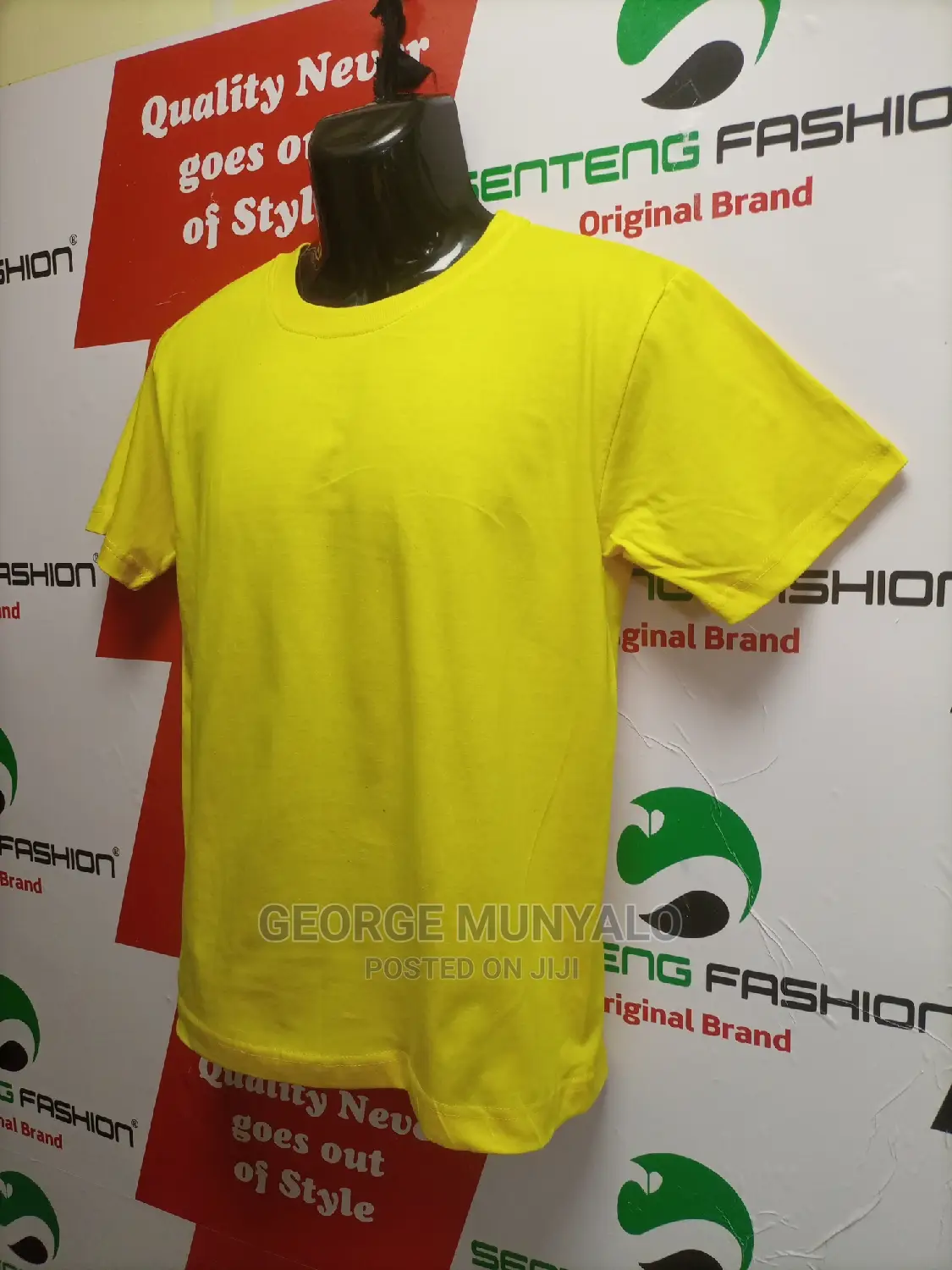 Cotton Yellow T-Shirts