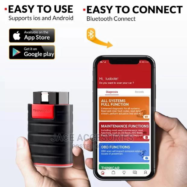 Thinkdiag Obdii Scanner+ Free Extension Cable