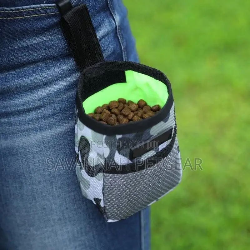 Outdoor Canvas Dog Treat Pouch