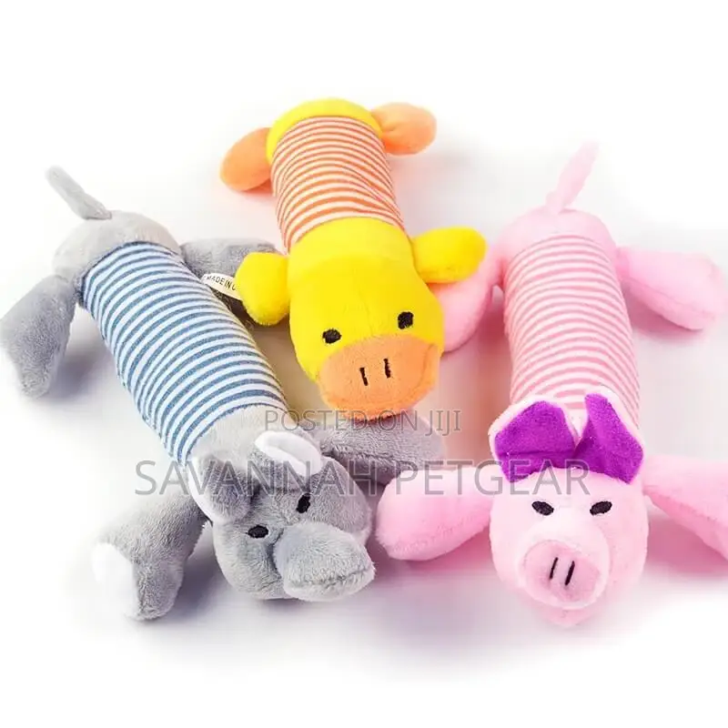 Squeaky Plush Toy for Cats and Dogs