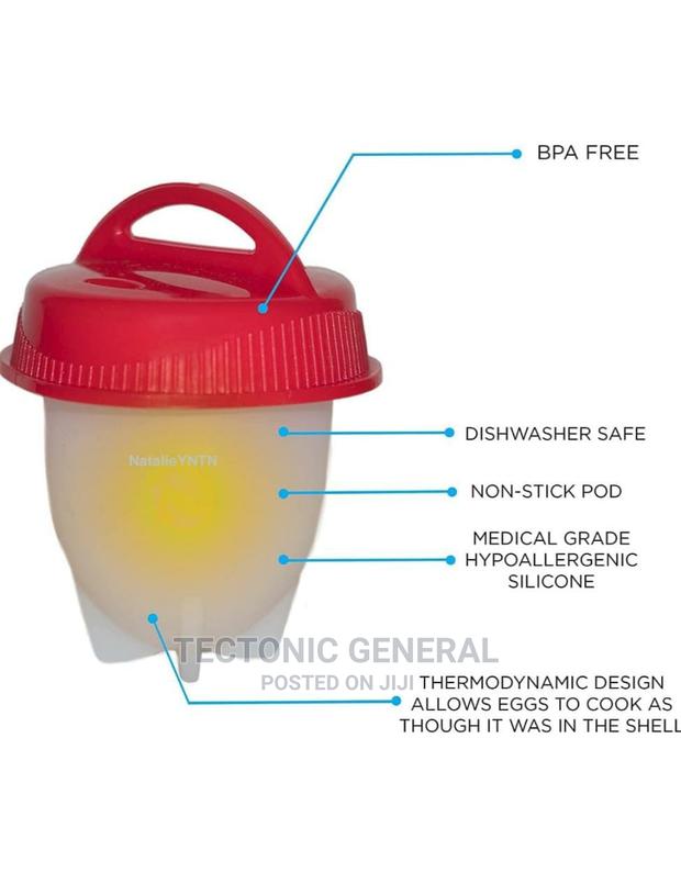 6pcs Silicone Egg Boiler - thumbnail 2