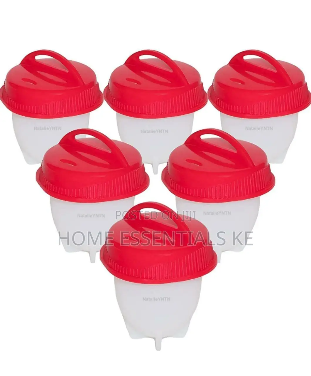 6pcs Silicone Egg Boiler