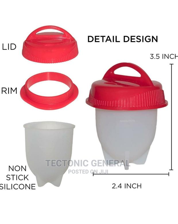6pcs Silicone Egg Boiler - thumbnail 5