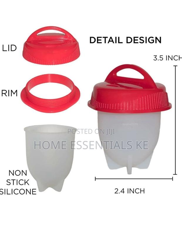 6pcs Silicone Egg Boiler - thumbnail 5