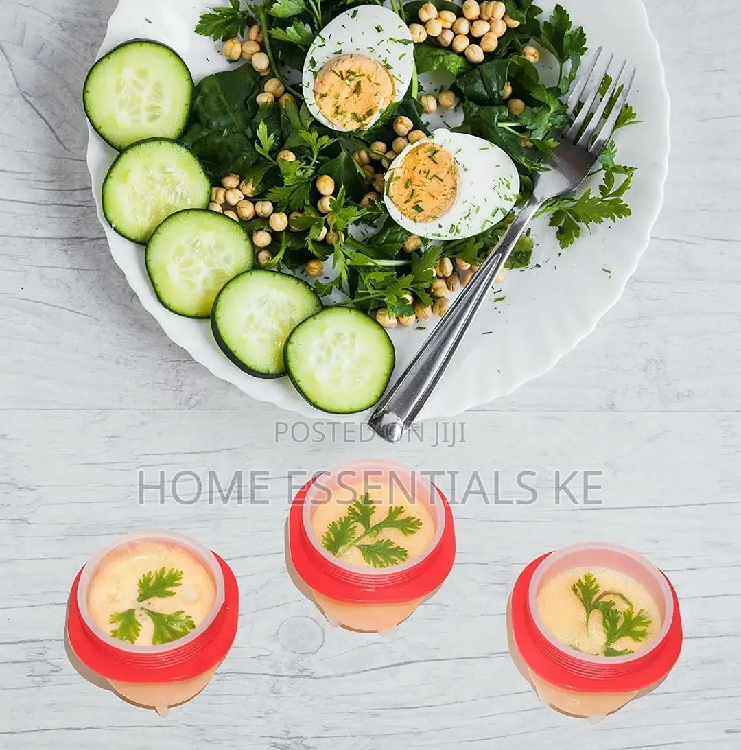 6pcs Silicone Egg Boiler