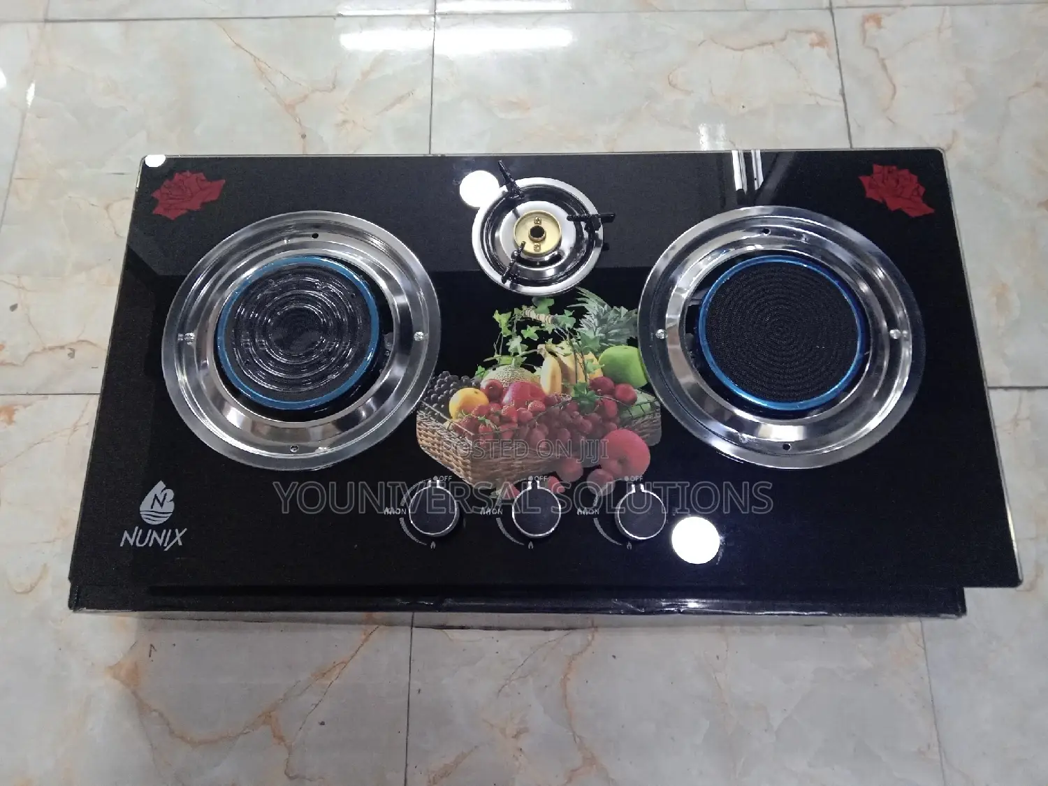 Nunix 3burners Infrared Cooker
