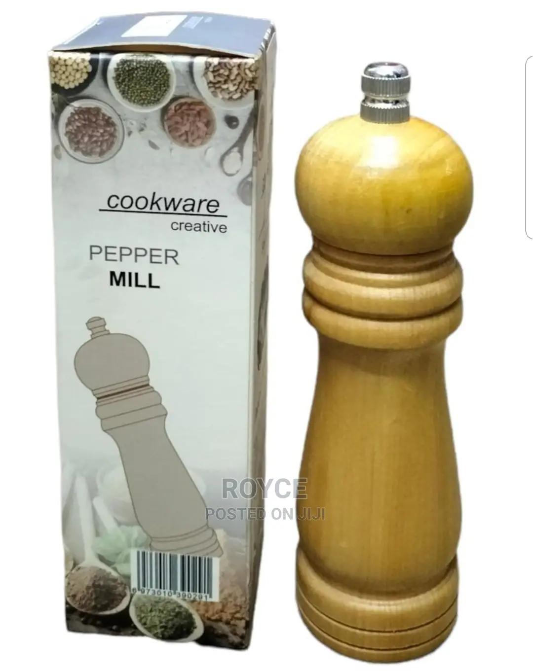 Wood Pepper Mill