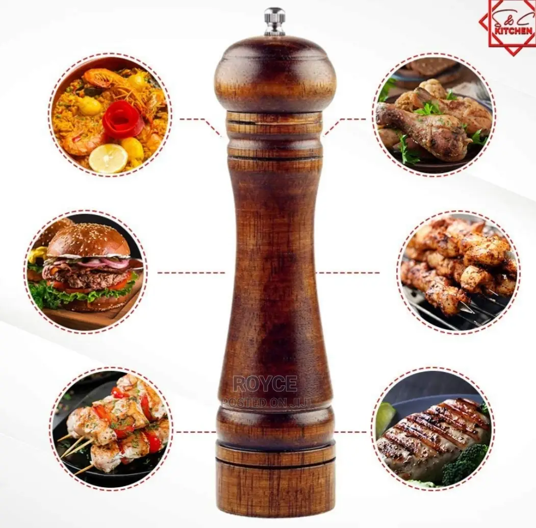 Wood Pepper Mill