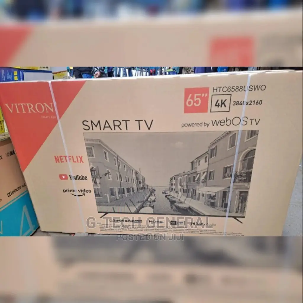 Vitron 65" Smart Android, , Youtube,Netflix,Frameless