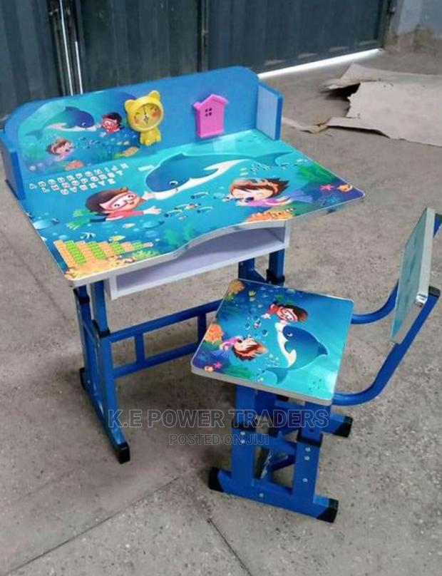 Attractive Cartoon Themed Kids Study Table - thumbnail 2