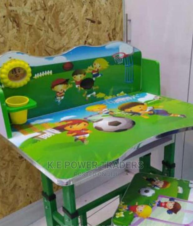 Attractive Cartoon Themed Kids Study Table - main view