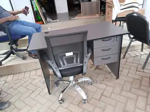 1.2 Mtrs Office Desk Plus Low Back Recliner Mesh Chair