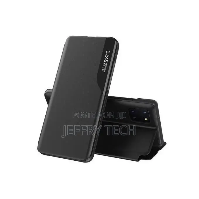Samsung Galaxy Note 10 Case, Smart View Window Flip Stand Co