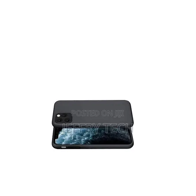 iPhone 13 Pro Max Silicone Back Case - Black
