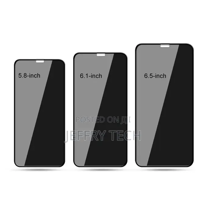 iPhone 11 Pro Max / XS Max 0.33mm 9H 2.5D Privacy Tempered G