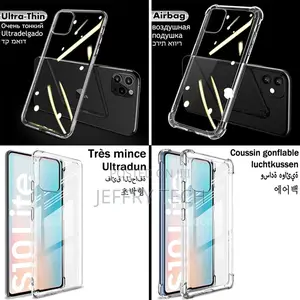 Silicone Clear Phone Case for Samsung Galaxy S21 S22 Ultra S