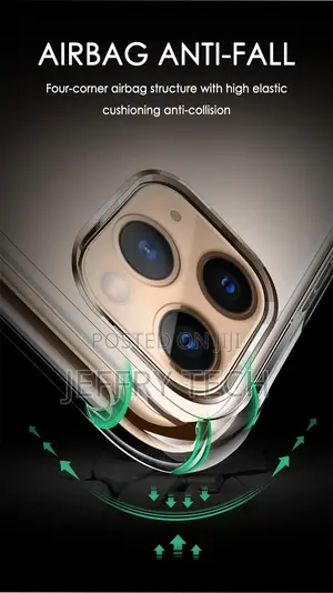Transparent Shockproof Case for iPhone 11 Pro Max XS XR 7 8
