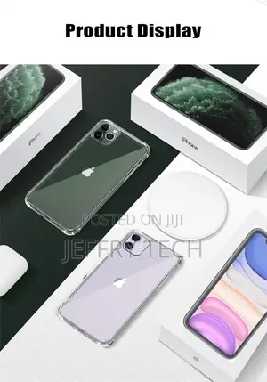 Transparent Shockproof Case for iPhone 11 Pro Max XS XR 7 8