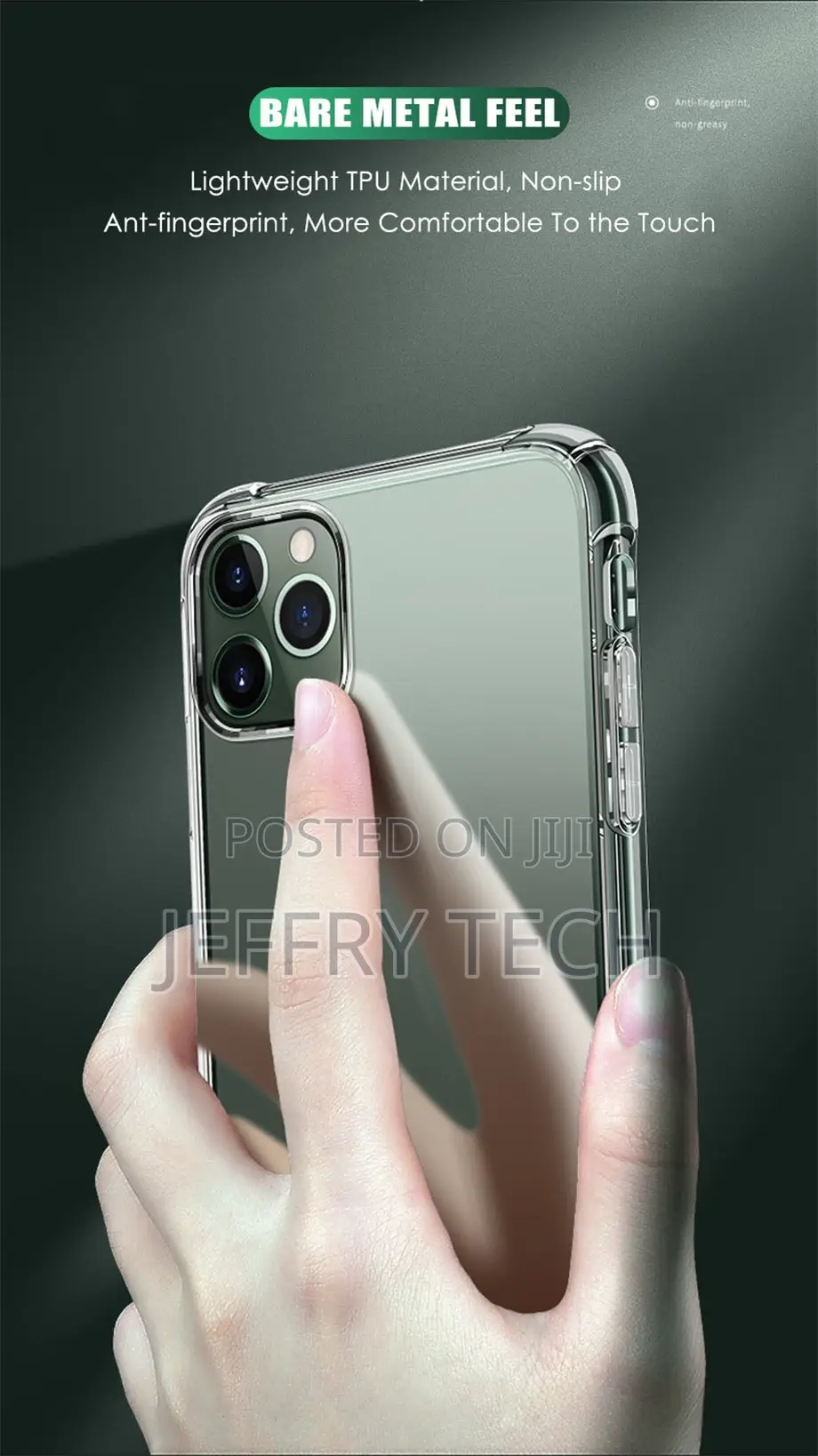 Transparent Shockproof Case for iPhone 11 Pro Max XS XR 7 8